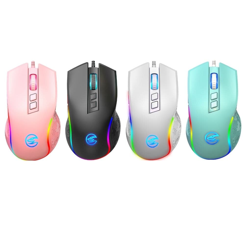 Snaketh GM109 USB Wired Gaming Mouse, High-Performance, RGB, Ergonomic PC Mouse