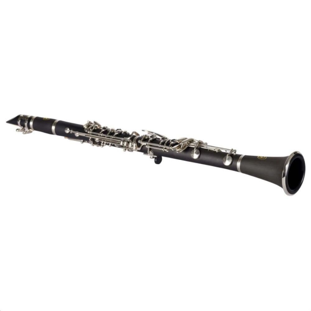 Harmonics HCL-520 B Flat Clarinet for Beginner, Student Bb Clarinet 17 Nickel-Plated Keys with Case