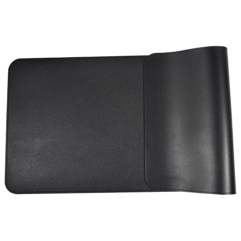 Fortrek Premium Leather Extended Gaming Mousepad Desk Pad Keyboard Mat, Large Mouse Pads, Waterproof 70 x 30 CM, Black