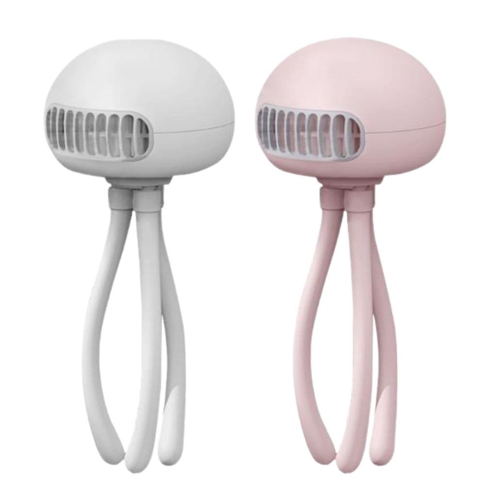 Jellyfish Stroller Fan for Baby, Personal Car Seat Portable Fan Flexible, Rechargeable