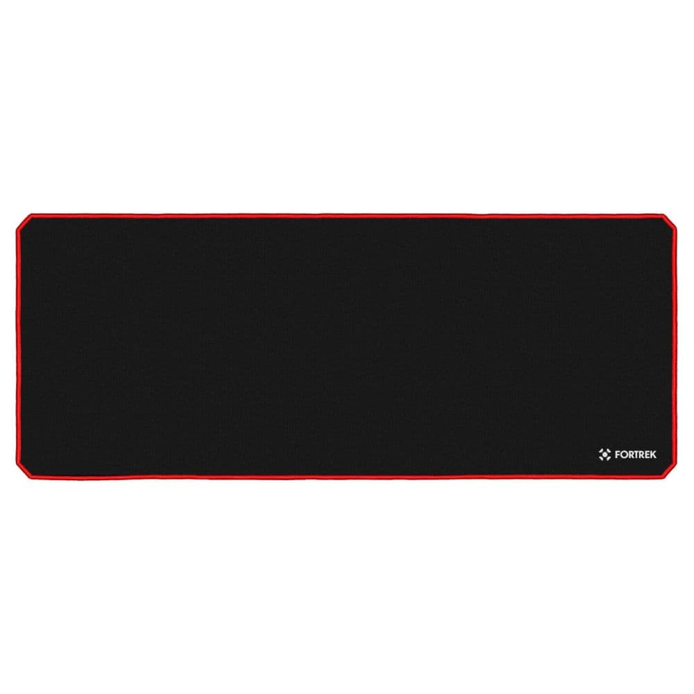 Fortrek Speed MPG103 Extra Large XL Gaming Mouse Pad with Non-Slip Base, Extended Keyboard Mat 80x30CM, Red/ Black